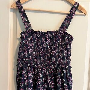 J. Crew smocked tank